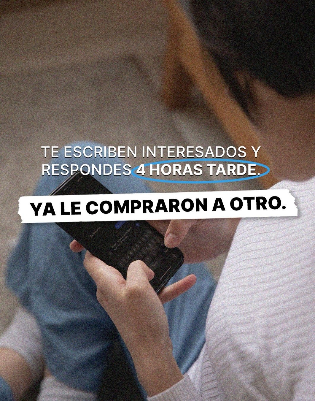 Somos Partner Oficial de Kommo. 

El primer minuto define la venta: lo que no respondes en la primera hora, ya no es tuy